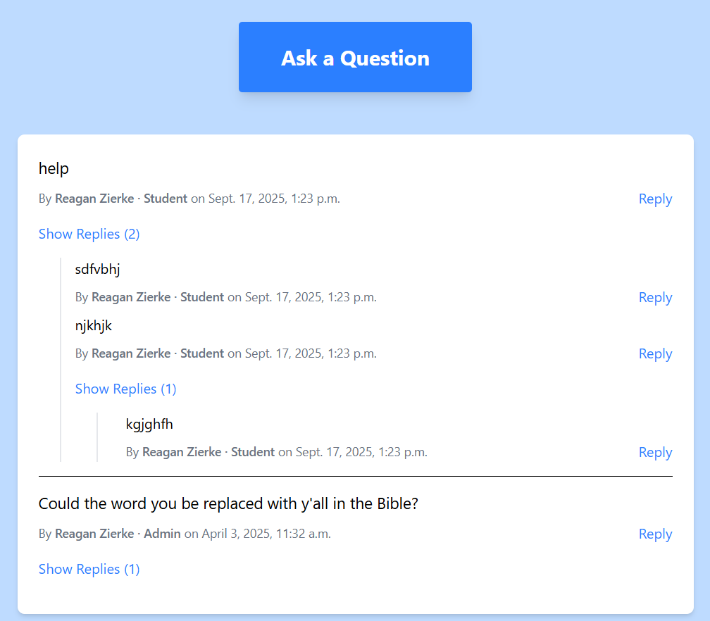 GodTalk Homepage