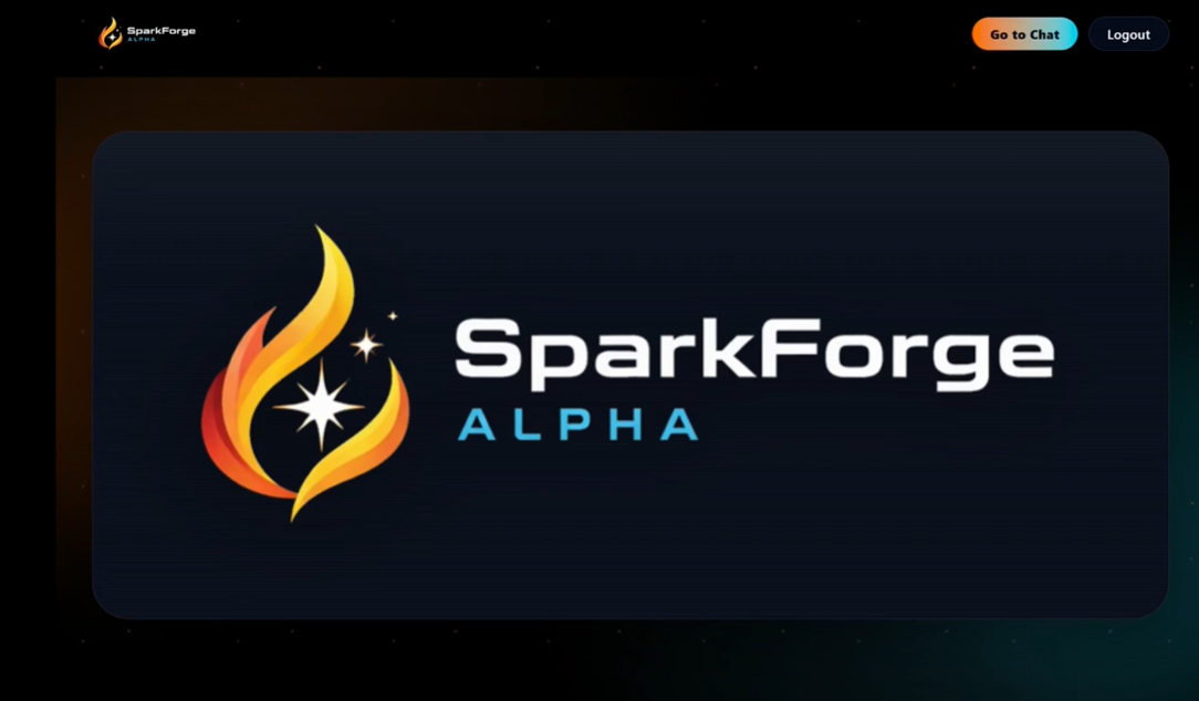 SparkForge Homepage